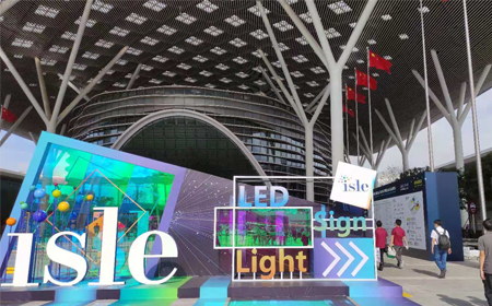 刷屏啦！聲、光、視覺的融合體驗，研色科技帶你把握ISLE 光電展新機遇！